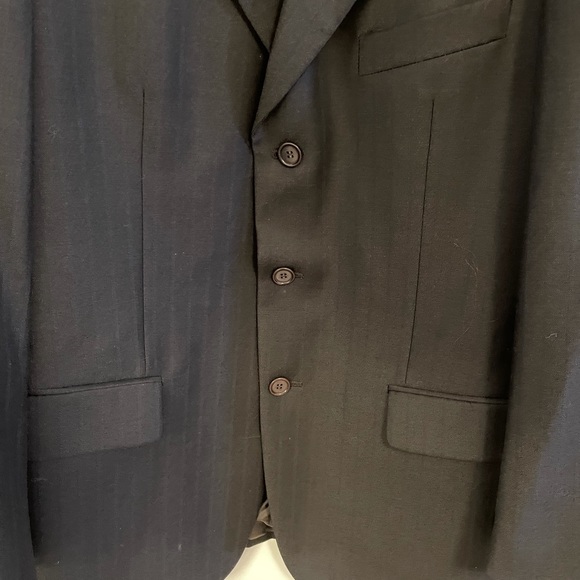 Valentino Italy Suit Jacket Virgin Wool Sz 42 - Picture 3 of 16